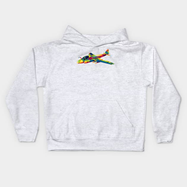 A-6 Intruder Kids Hoodie by wpaprint